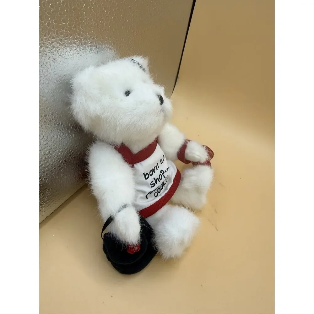 Boyds Bears Dinah Out #903207 Born to Shop Forced to Cook Plush 8” Bear